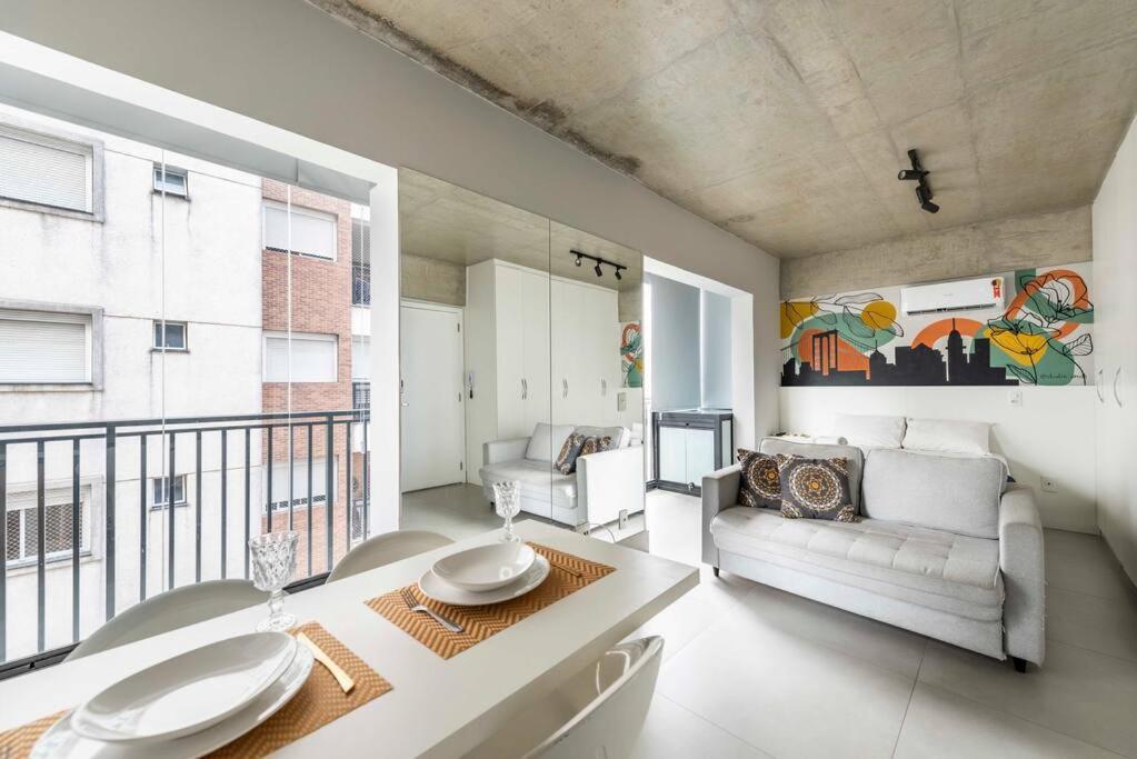 93 New Studio, Spacious Design Near Paulista Av Apartamento