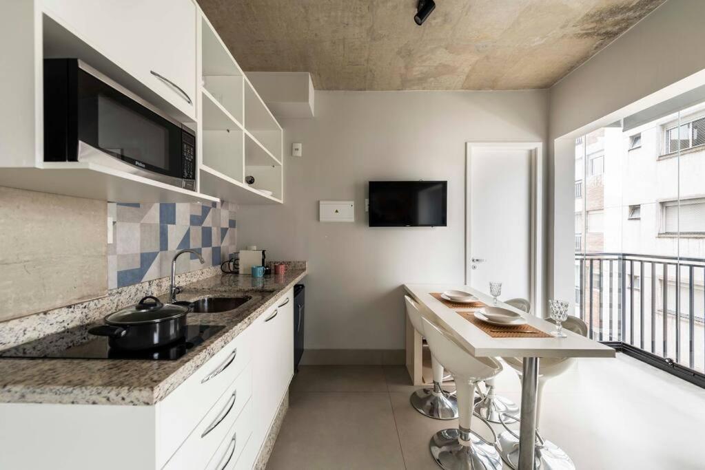 93 New Studio, Spacious Design Near Paulista Av São Paulo