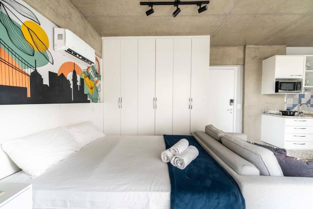 Apartamento 93 New Studio, Spacious Design Near Paulista Av *