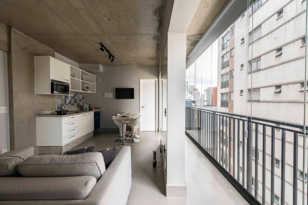 Apartamento 93 New Studio, Spacious Design Near Paulista Av